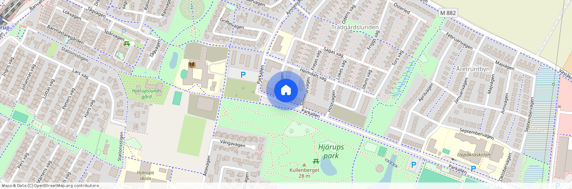 Hjärup, Skåne, Staffanstorp, Parkallén 34 E