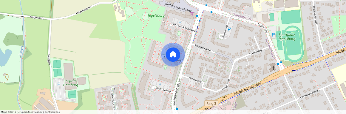 Liepmannweg, 22399, Liepmannweg    Hamburg