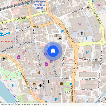 47/48 The Shambles, Worcester, Worcestershire, WR1