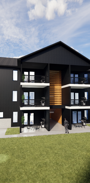 Multi-logements / Appartement à louer 5 1/2 à Cookshire-Eaton - Photo 1