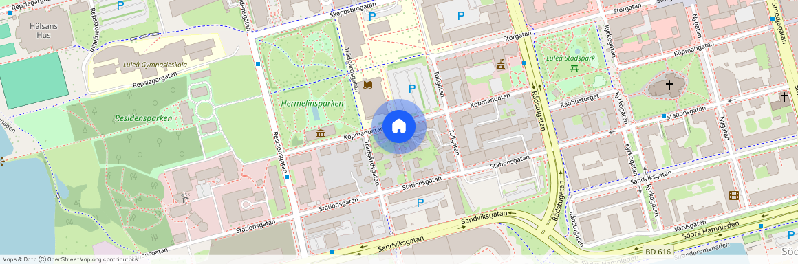 Köpmangatan 10 B. 3 rum & kö, Härnösand