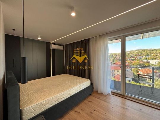Penthouse mobilat lux, parcare, AC, bloc nou, Semicentral, zona Horea - Fotografie 1