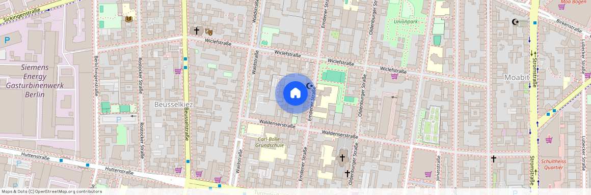 Emdener Straße 48b, 10551 Mitte - Tiergarten