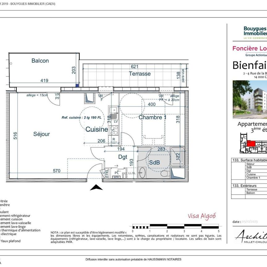 Location Appartement 2 pièces 52m² CAEN 14000 - Photo 2