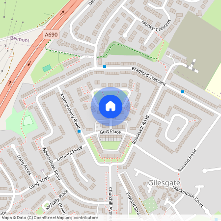 Cunningham Place, Durham, Co. Durham, DH1