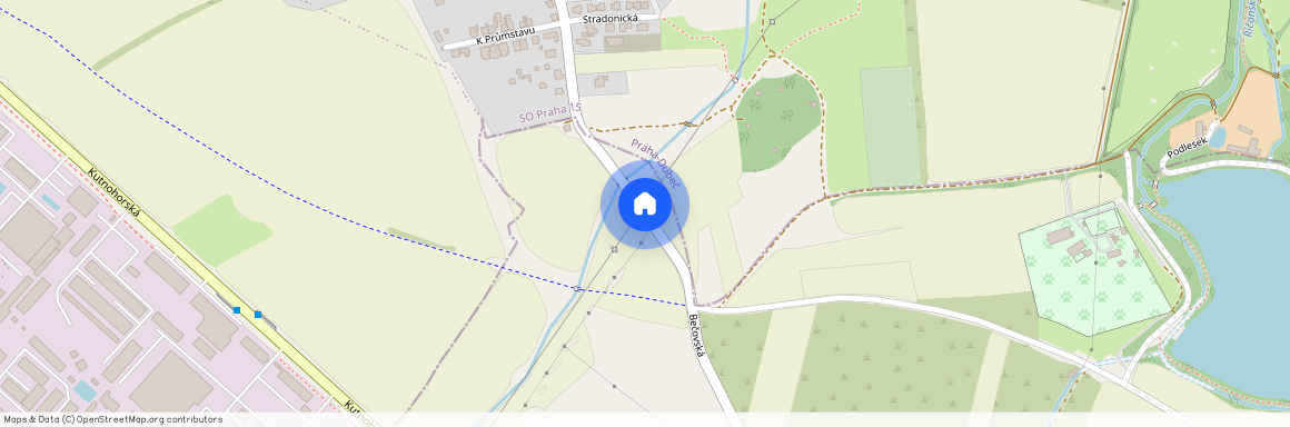 K vilkám, Praha Dubeč