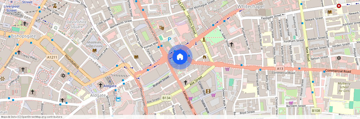 New Drum Street, Aldgate, London, E1