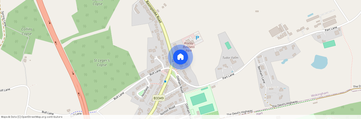 Waterloo House, Basingstoke Road, Riseley, Reading, RG7