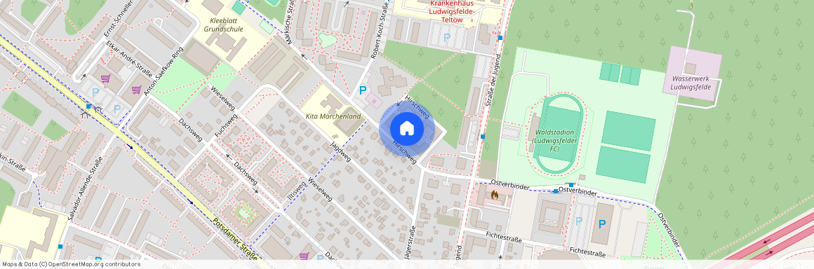 Hirschweg, 14974, Hirschweg    Ludwigsfelde