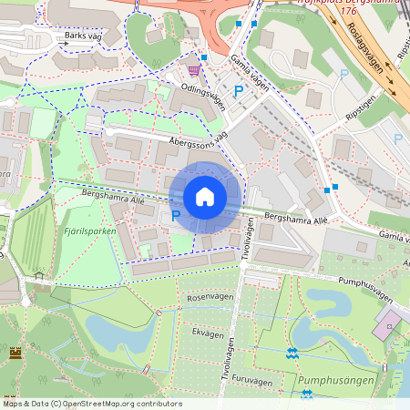 Bergshamra allé, Solna