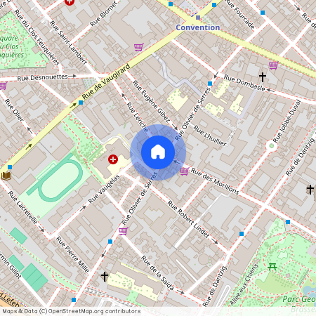 Building Rue Olivier de Serres - my-suite-paris - 1365967, Rue Olivier de Serres