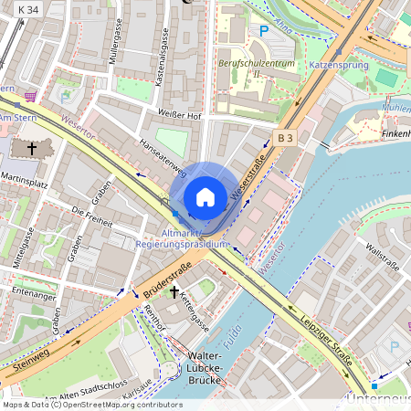 Weserstr. 1, 1a, 1b, 34125 Hessen - Kassel