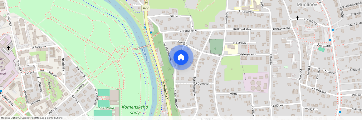 Nad Ostravicí 1675, Ostrava