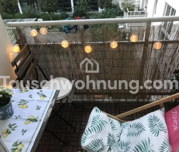 TAUSCHWOHNUNG Zentrale, sehr helle 2 Zi Whg - Foto 1
