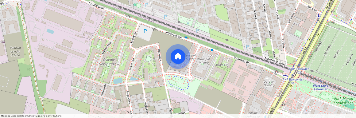 ul. Instalatorów, Raków, Włochy, Warszawa, mazowieckie