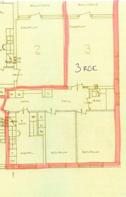 Docentgatan 4D, Hermodsdal - Foto 1