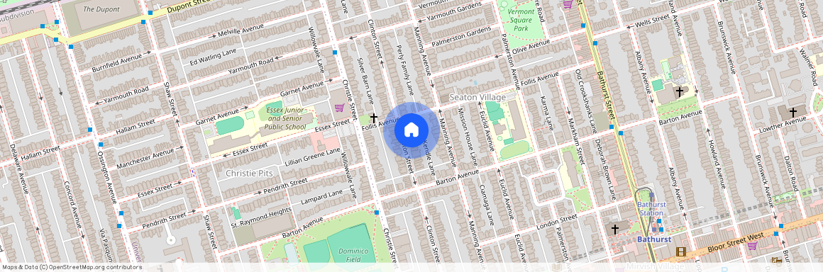 487 Clinton Street nd Floor, Toronto