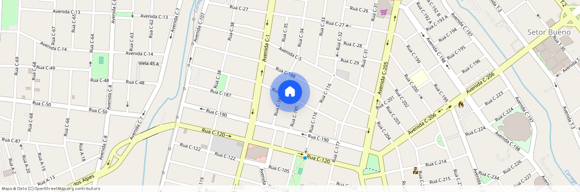 Rua C-189, Sudoeste, Goiânia - GO, 74265-050, Brazil
