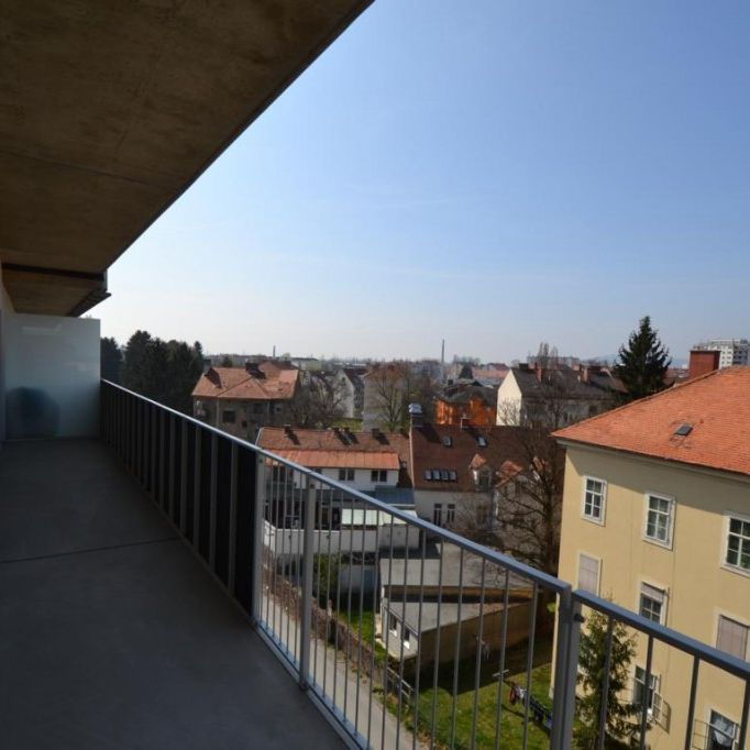 Jakomini – 54 m², traumhafte 3 Zimmerwohnung – riesiger Süd-Westbalkon – WG fähig - Photo 1