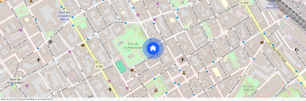 LEVALLOIS PERRET, -, PARC DE LA PLANCHETTE