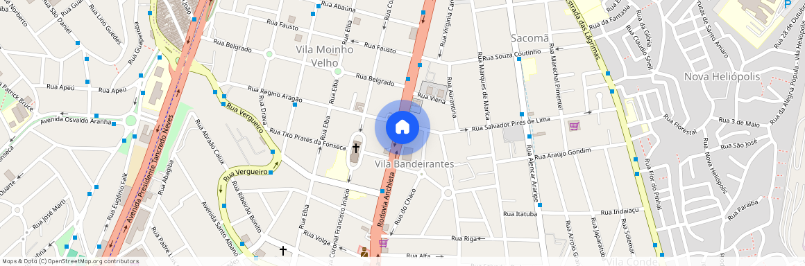 Via Anchieta, Vila Moinho Velho, Sacomã, São Paulo