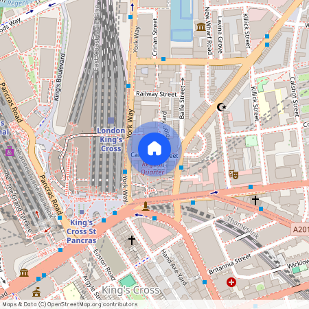 Caledonia Street, Islington, London, N1