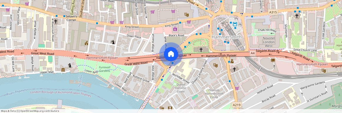 Bridge Avenue Mansions, Bridge Avenue, London, W6