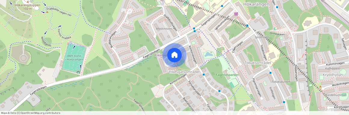 Hökarängen, Stockholm, Hovmästarvägen 9