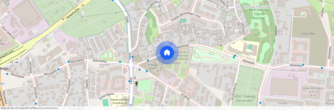 ul. Myśliwska, Płaszów, Podgórze, Kraków, małopolskie