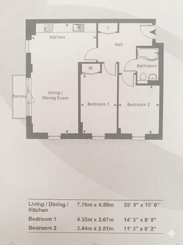 2 bedroom flat to rent - Photo 4