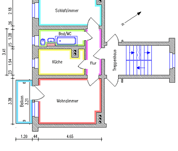 Sonnige Balkonwohnung in ruhiger Lage - Photo 1