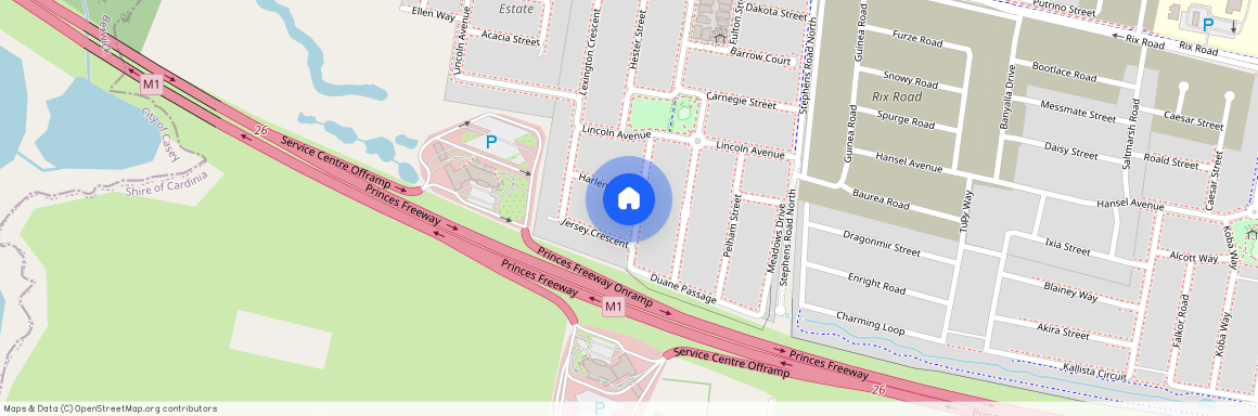 12 Jersey Crescent, Officer