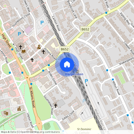 Station Approach, Harpenden, Hertfordshire, AL5