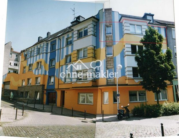 Frisch sanierte 2-Raumwhng mit Wohnküche, Balkon, Gemeinschaftsgarten und Garage - Photo 1