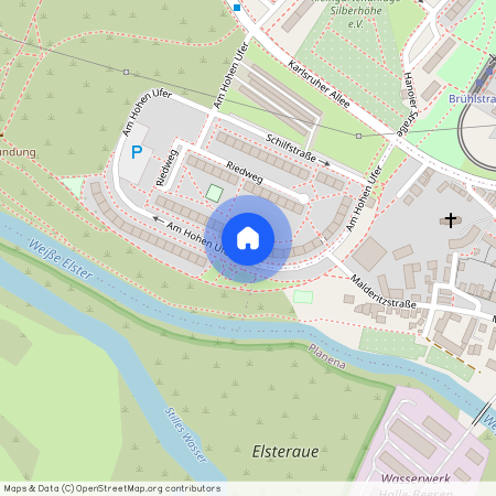 Am Hohen Ufer 12, Halle