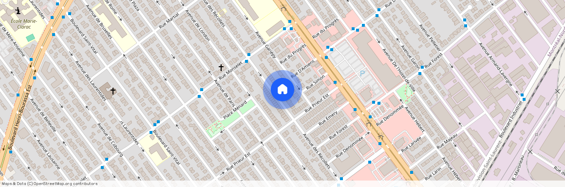 10663 Av. des Récollets, Montréal (Montréal-Nord), QC H1H