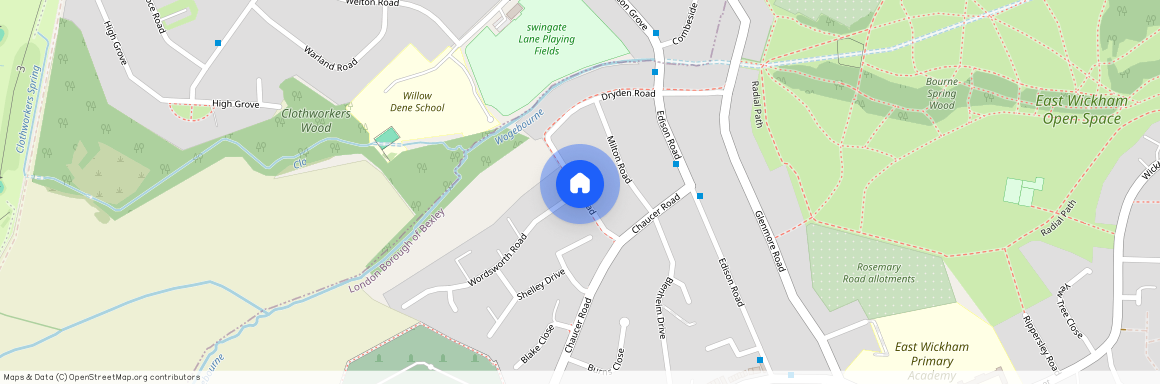 Keats Road, Welling, Kent, DA16