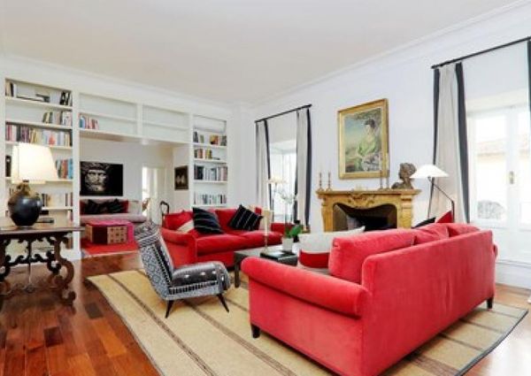 Attic-Spagna: 250mq. Duplex Penthouse located in 15th century Historical Building. Large double living room with fireplace, study, 3 bedrooms, 3 baths, spectauclar entertaining room with 360° views of antique Rome, rooftops and Cupoa’s. Ref #120