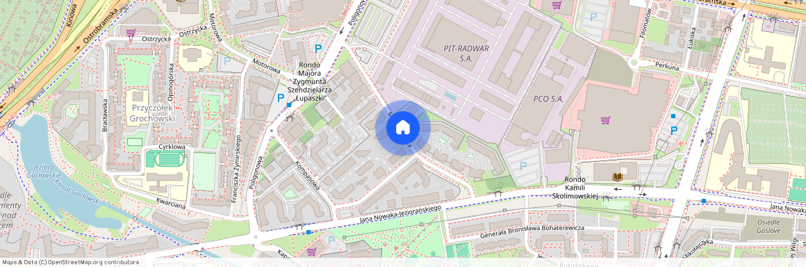 ul. Międzyborska, Gocław, Praga-Południe, Warszawa, mazowieckie
