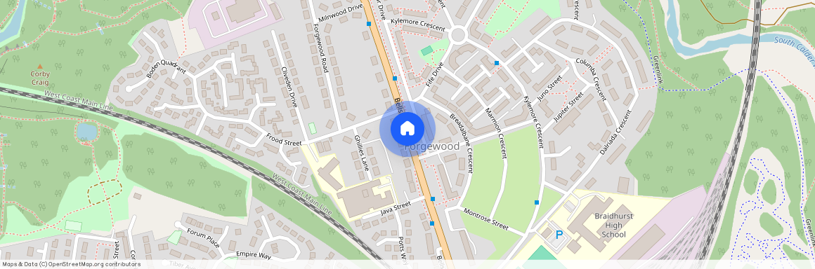 Bellshill Road, Forgewood, Motherwell, ML1