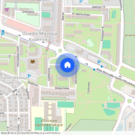 ul. Galileusza, Legnica, dolnośląskie