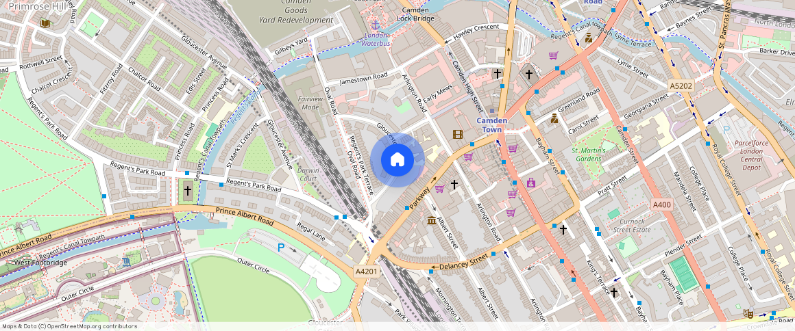 Gloucester Crescent, Regents Park, London NW1