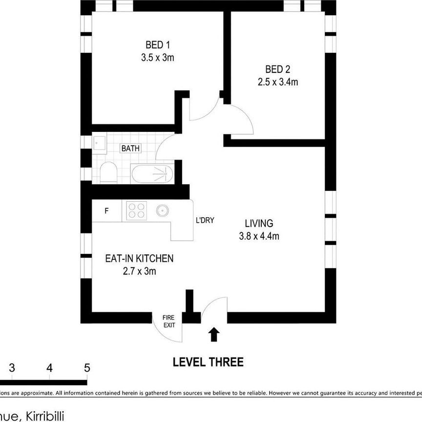 Bright & Sunny Art Deco Apartment - Only a Short Walk to Milson's Point Train Station and Ferries. - Photo 1