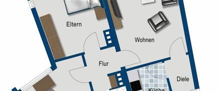 Günstige 3-Zimmer-Wohnung - Foto 1