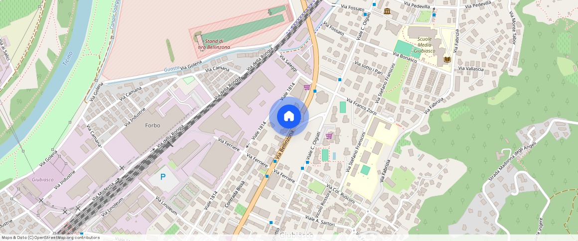 Via Bellinzona **, 6512, Giubiasco