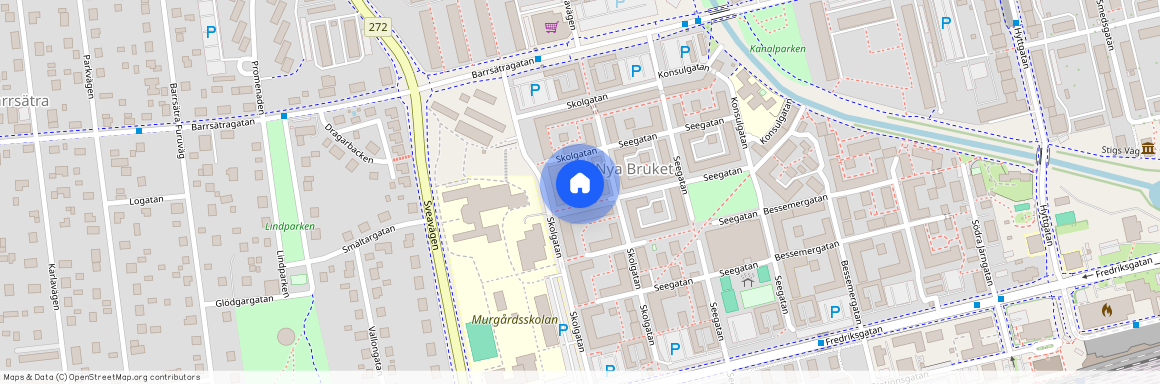 Nya Bruket, Sandviken, Gävleborg, Skolgatan 8 I