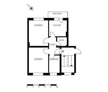 Ansprechende und interessante 2,5-Zimmer-Wohnung mit Balkon - Foto 6