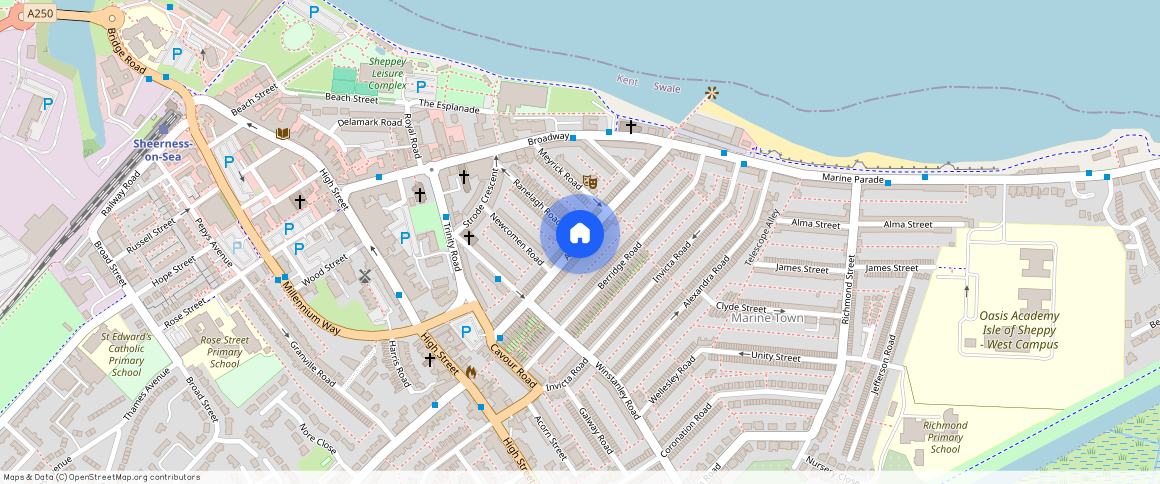 Alma Road, Sheerness, ME12