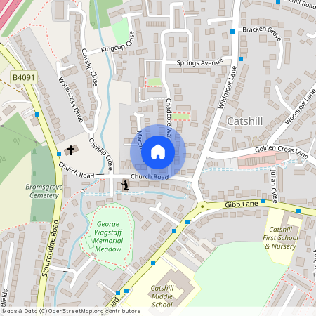Chadcote Way, Catshill, Bromsgrove, B61