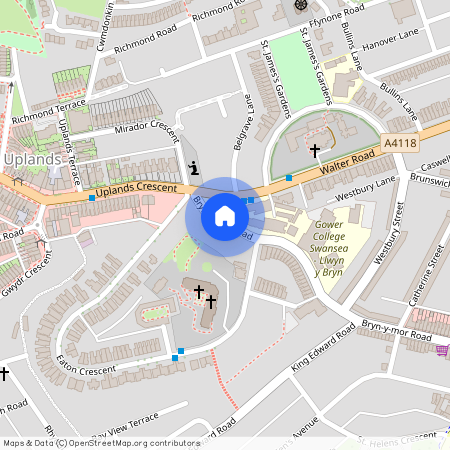 SA1, Brynymor Crescent